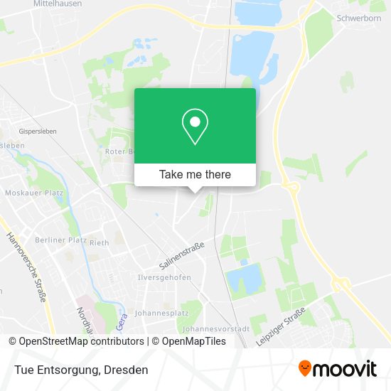 Карта Tue Entsorgung
