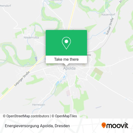 Карта Energieversorgung Apolda