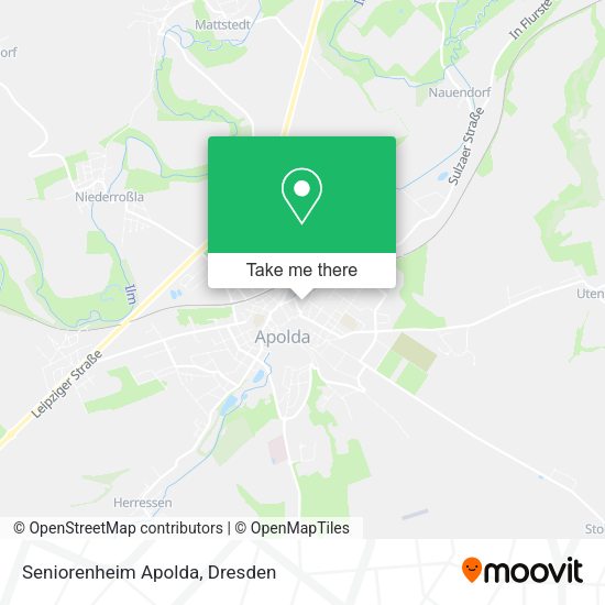 Карта Seniorenheim Apolda