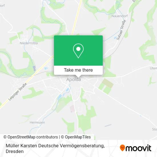 Карта Müller Karsten Deutsche Vermögensberatung