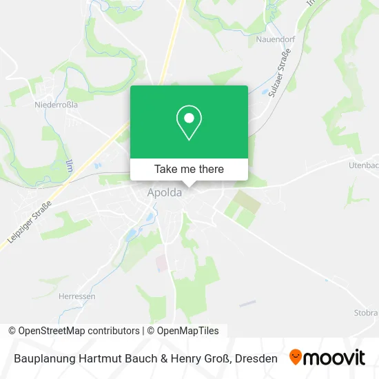 Карта Bauplanung Hartmut Bauch & Henry Groß