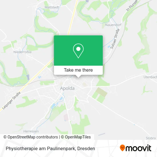 Карта Physiotherapie am Paulinenpark