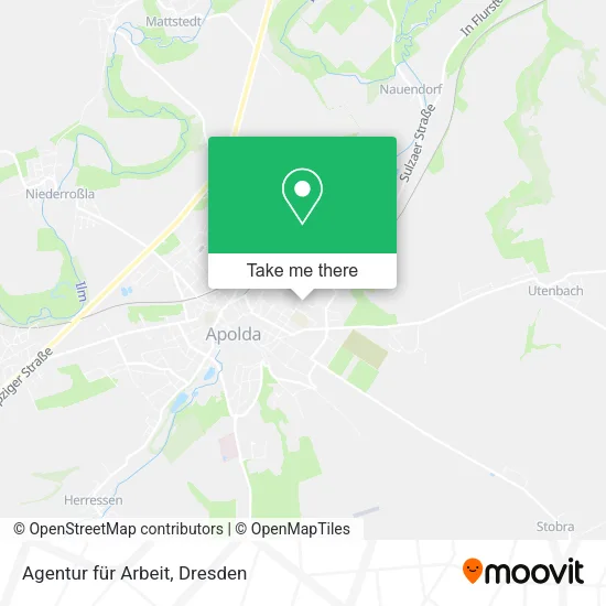 Карта Agentur für Arbeit