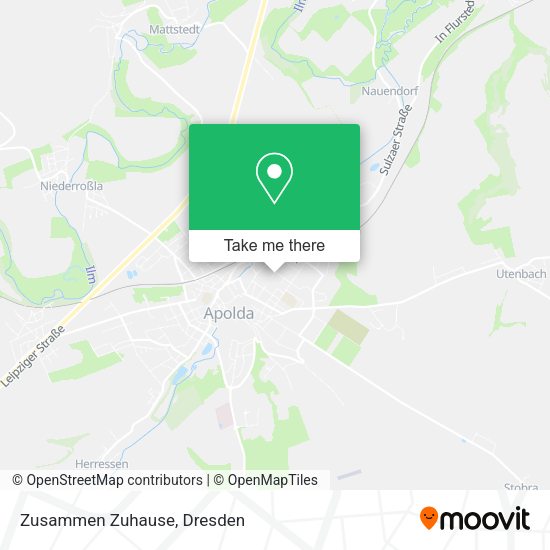Карта Zusammen Zuhause