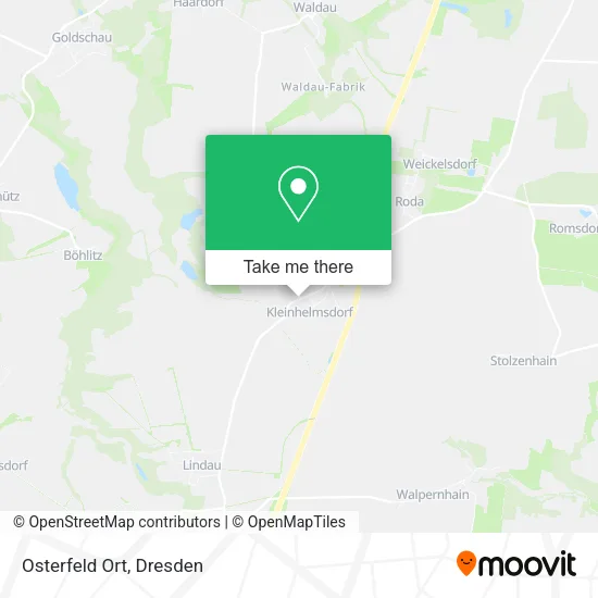 Карта Osterfeld Ort