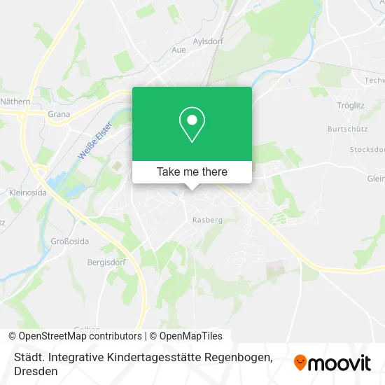 Карта Städt. Integrative Kindertagesstätte Regenbogen