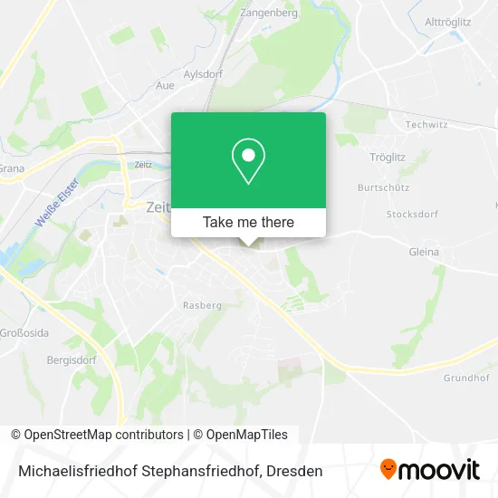 Карта Michaelisfriedhof Stephansfriedhof