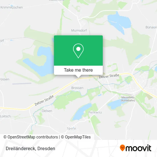 Карта Dreiländereck