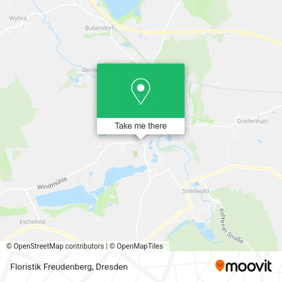 Карта Floristik Freudenberg