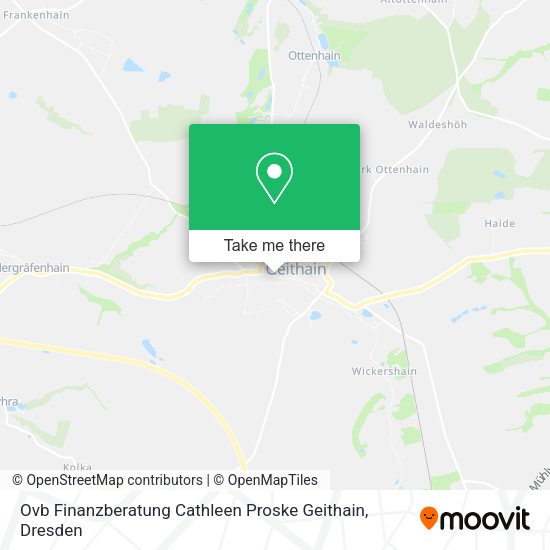 Карта Ovb Finanzberatung Cathleen Proske Geithain