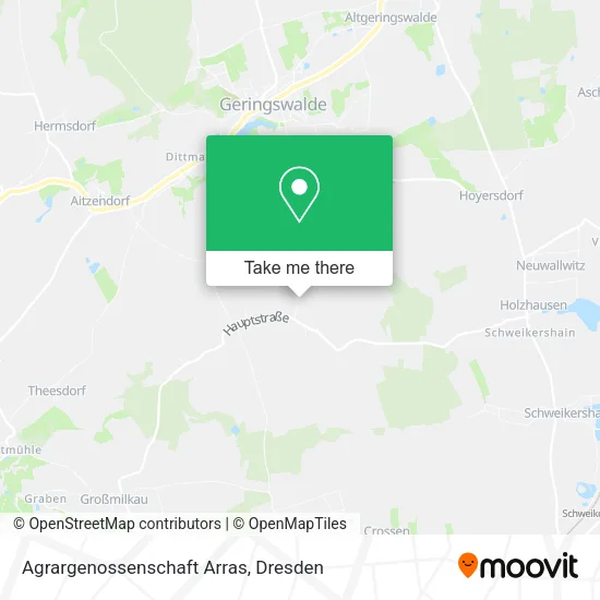 Agrargenossenschaft Arras map
