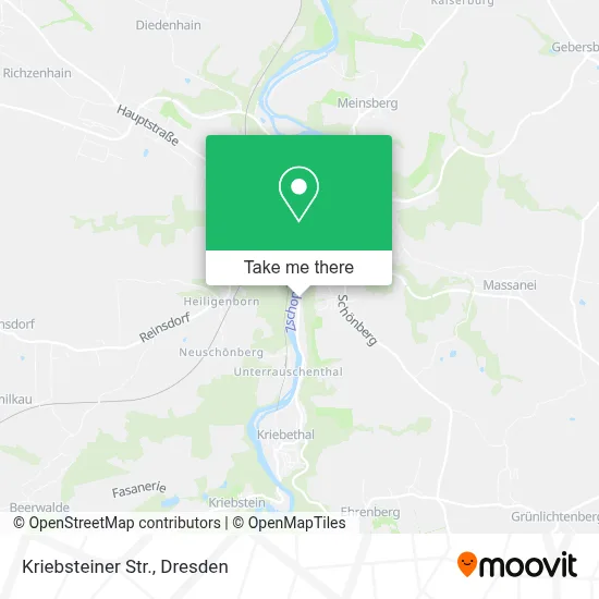 Kriebsteiner Str. map
