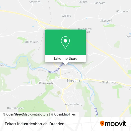 Карта Eckert Industrieabbruch
