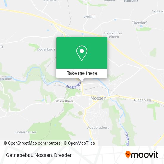Карта Getriebebau Nossen