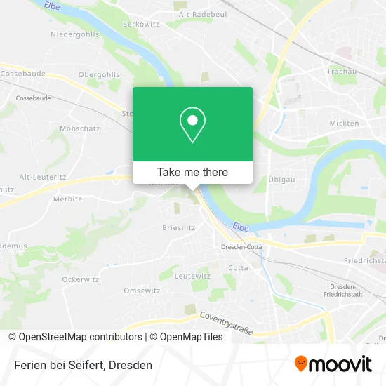 Карта Ferien bei Seifert
