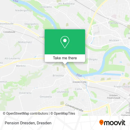 Карта Pension Dresden