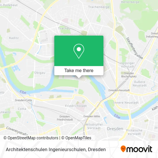 Карта Architektenschulen Ingenieurschulen