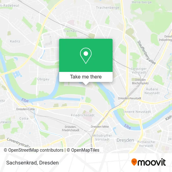 Карта Sachsenkrad