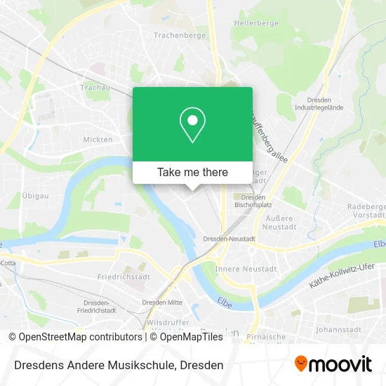 Карта Dresdens Andere Musikschule