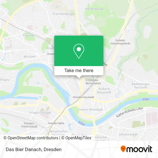 Карта Das Bier Danach