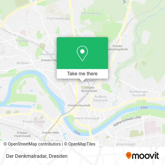 Карта Der Denkmalradar