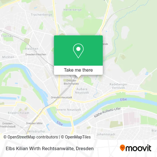Карта Elbs Kilian Wirth Rechtsanwälte