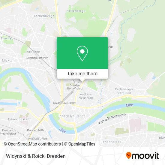 Карта Widynski & Roick