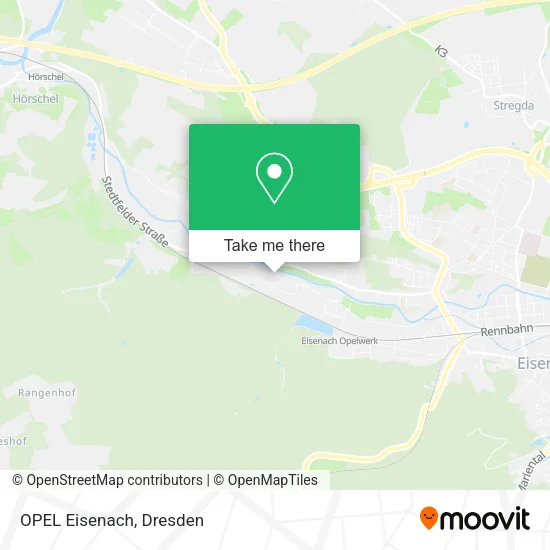 Карта OPEL Eisenach