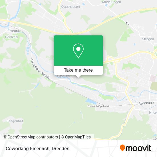 Карта Coworking Eisenach