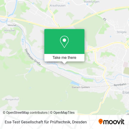Карта Esa-Test Gesellschaft für Prüftechnik