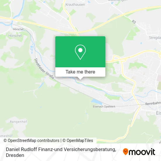 Карта Daniel Rudloff Finanz-und Versicherungsberatung