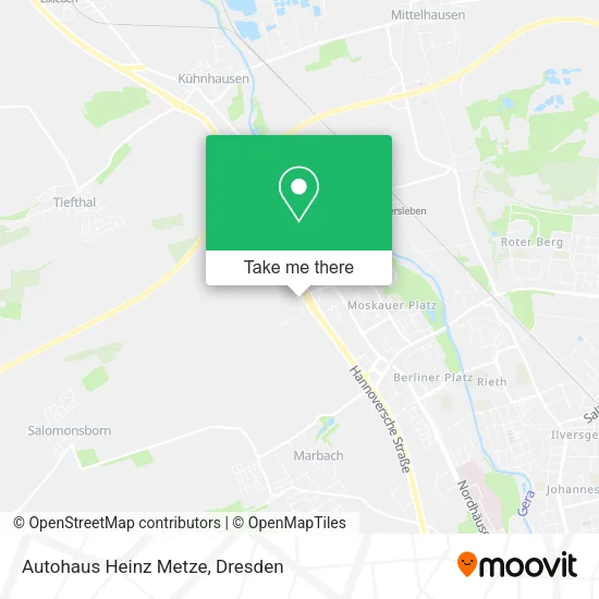 Карта Autohaus Heinz Metze