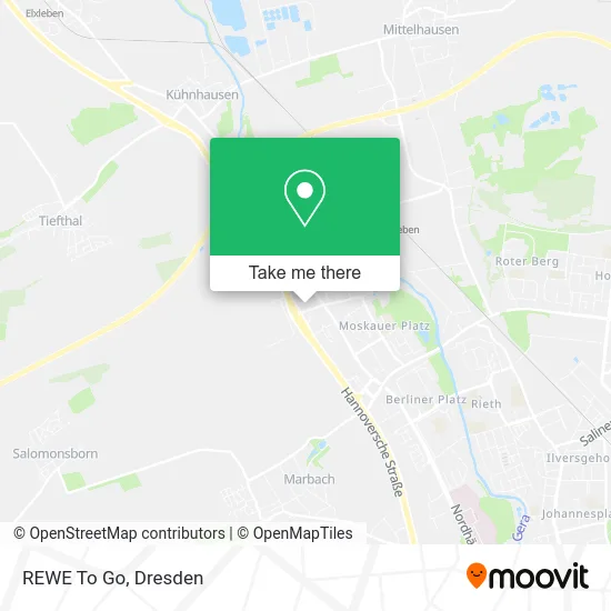 Карта REWE To Go