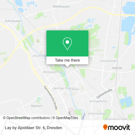 Карта Lay by Apoldaer Str. 6