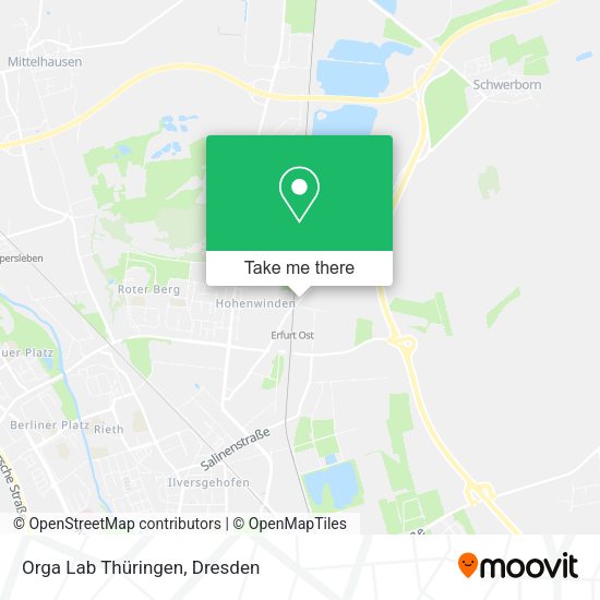 Карта Orga Lab Thüringen