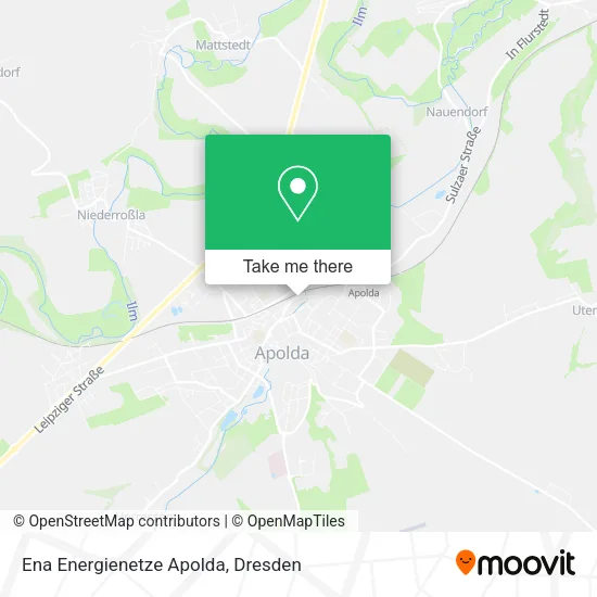 Карта Ena Energienetze Apolda