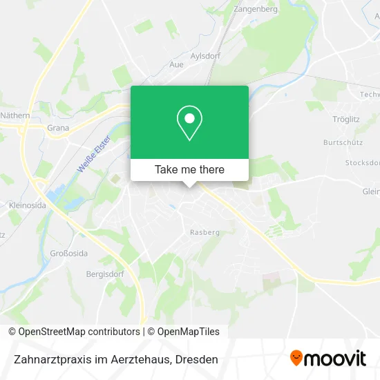 Карта Zahnarztpraxis im Aerztehaus