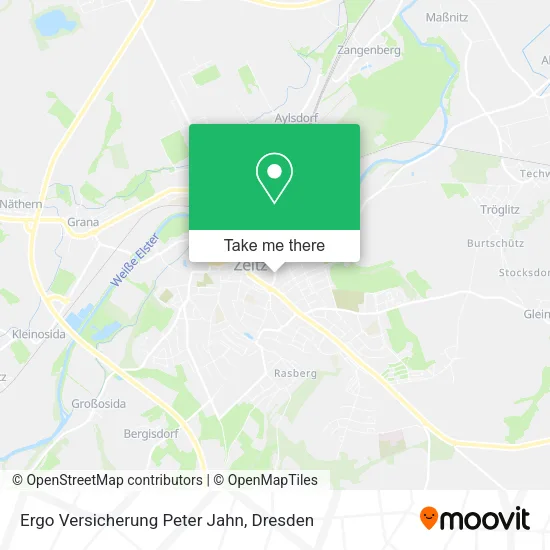 Карта Ergo Versicherung Peter Jahn