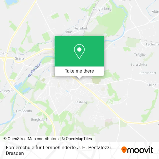 Карта Förderschule für Lernbehinderte J. H. Pestalozzi