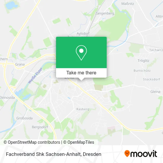 Карта Fachverband Shk Sachsen-Anhalt