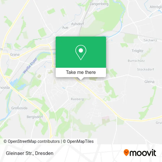 Карта Gleinaer Str.