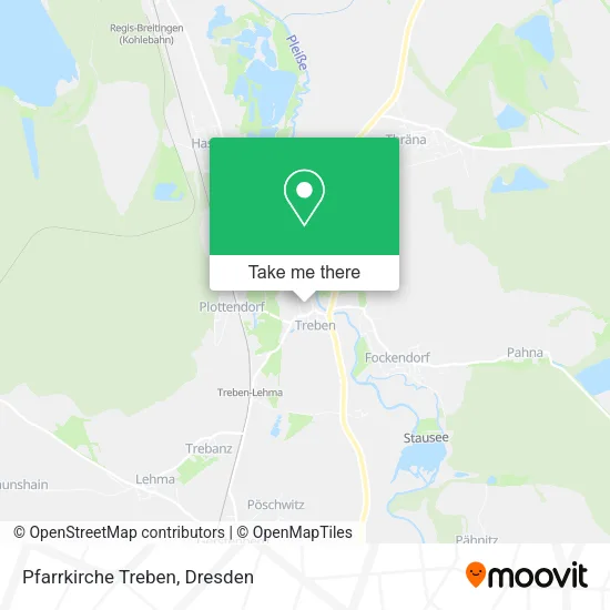 Карта Pfarrkirche Treben
