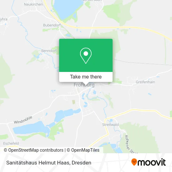 Карта Sanitätshaus Helmut Haas