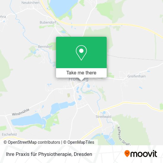 Карта Ihre Praxis für Physiotherapie