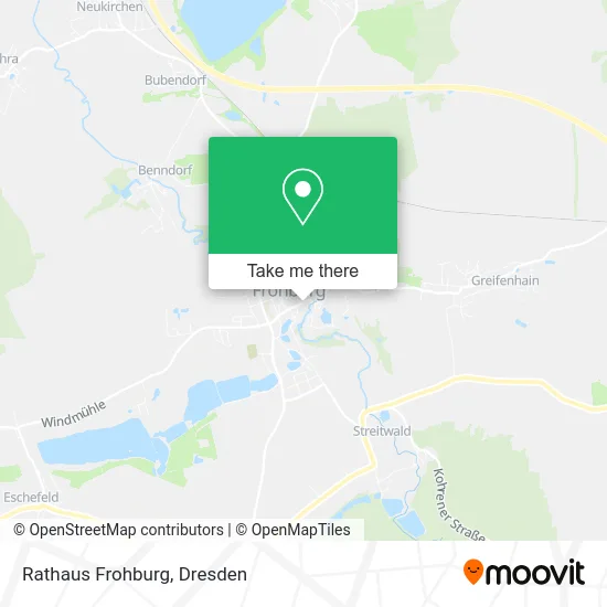 Rathaus Frohburg map