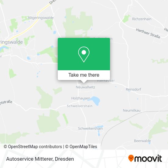 Карта Autoservice Mitterer