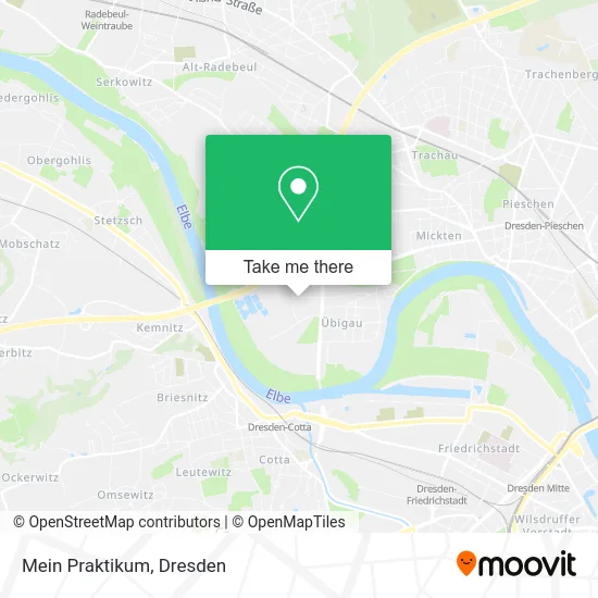 Карта Mein Praktikum