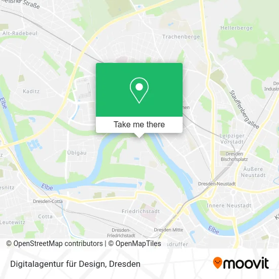 Карта Digitalagentur für Design