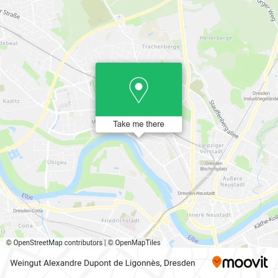 Карта Weingut Alexandre Dupont de Ligonnès