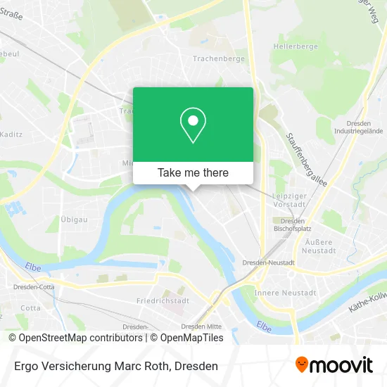 Карта Ergo Versicherung Marc Roth